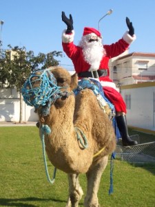 Santa in Tunis