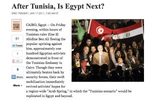 Jan 2011...how fast things change