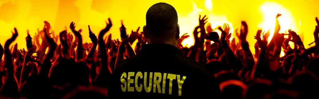Security guard at event.